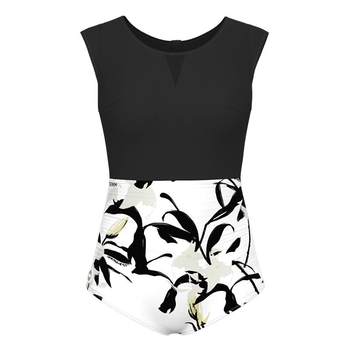 
TOSWIM swimsuit women's one-piece flat angle conservative and thin