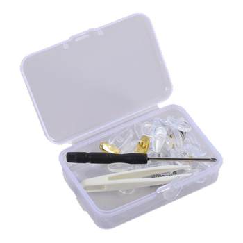
Silicone glasses nose pad air bag nose bridge eye frame cushion accessories box comfortable pressure reduction anti-slip indentation nose pad