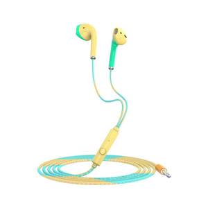 
Universal headphone cable for mobile phones is suitable for high sound quality Apple Huawei Vivopp Xiaomi Students' Cute Headset Clock