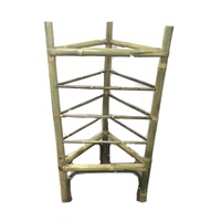 Handmade Custom Bamboo Shelf - Fine Weaving Net Red Market Hot Pot Vegetable Rack