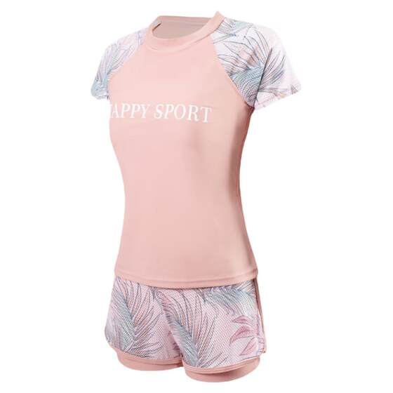 Swimsuit split style slightly fat girl hot spring large size fat mm200*0.5kg conservative 2025 new style swimming pool student girl