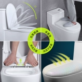 Универсальный туалет для домашнего использования с аксессуарами, старомодное сиденье для унитаза, крышка, увеличенная толщина