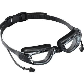 Leakage package retreats! High-definition anti-fog swimming goggles swimming cap set