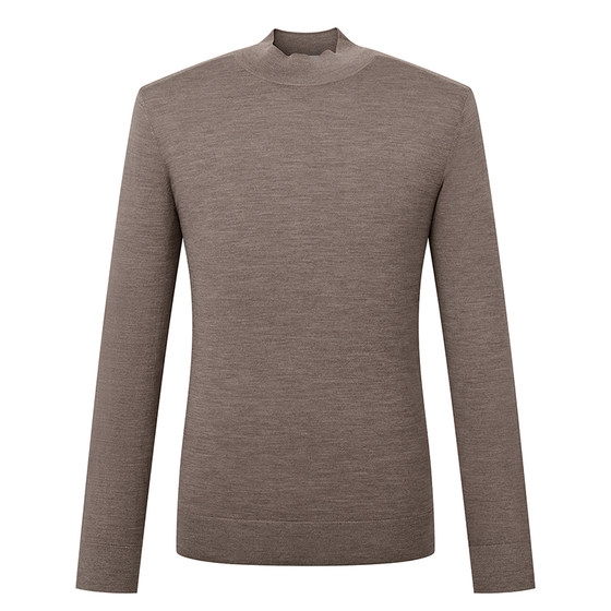 
[Sheep Wool] Kaimieche's new men's business half turtleneck pullover sweater, sweater, warm sweater