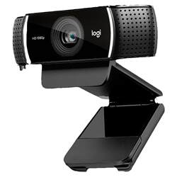 Logitech C922 Pro HD live broadcast camera computer game anchor equipment beauty photography green screen unpacking