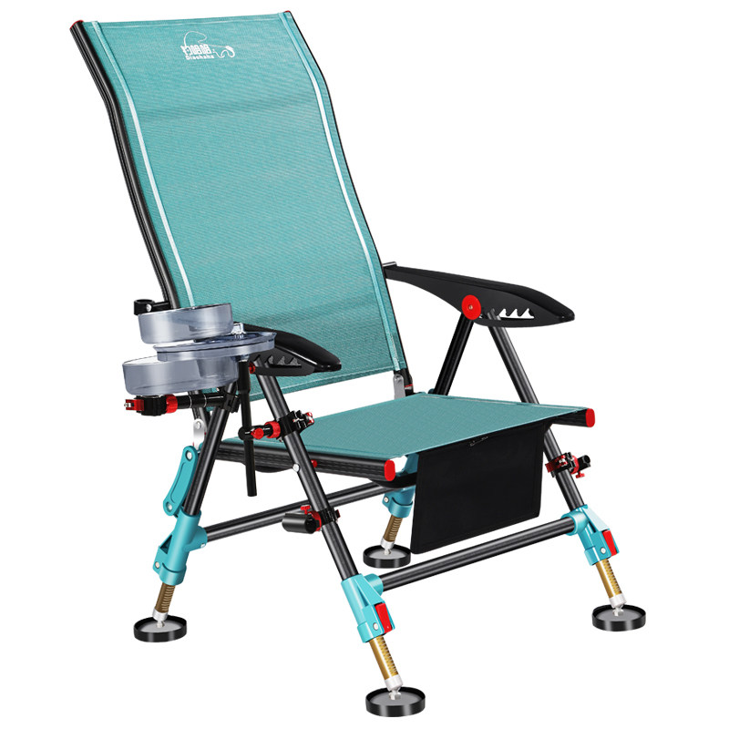 Aluminium Extérieur Chaise Paresseuse Chaise Légère Pliante Tabouret Pliant Portable, 30X27.5X31