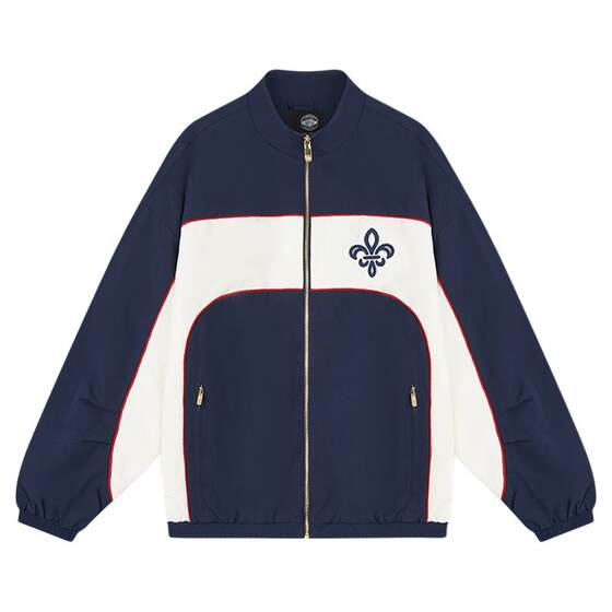 
PALLADIUM Paladin star's same style top fashion contrasting color stitching men's and women's jacket 1011858