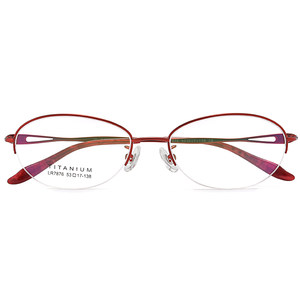 
Myopic glasses for women, half-rim, ultra-light, glasses for myopia, women's eye frames, prescription, radiation protection