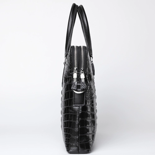 Модная барсетка, кожаная сумка на одно плечо, крокодиловый принт, из натуральной кожи