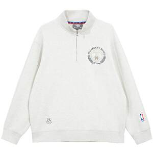 
[Shopping Mall Hot Style] Jack Jones Men's Spring Sports Half-Zip Stand Collar Sweatshirt 225433002 Trendy