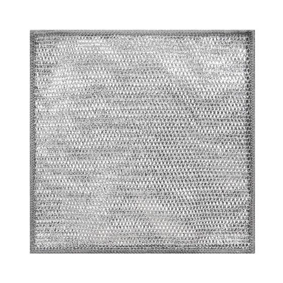 Steel wire washing cloth, not dipped in oil steel wire ball rags, kitchen special metal wire clean cloth silver wire imitation rigid wire house

