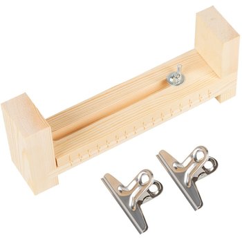 
Liberating the efficiency of both hands doubles the rope braiding artifact fixing clip