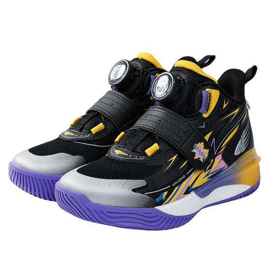 
Dr.Kong children's shoes 2025 winter new style knob buckle male baby toddler shoes children's sports basketball shoes