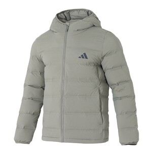 
Adidas sports suit men's 2025 winter new hooded down jacket warm jacket plus velvet comfortable trousers