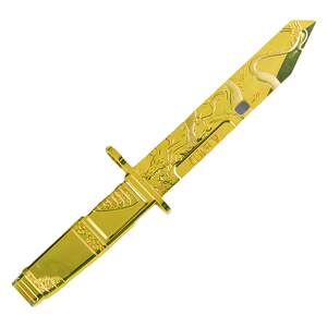 
Delta Operation peripheral Dark Star Executioner Dragon Fang New Knife Skin Creed Polaris Alloy Mercy Model Toy