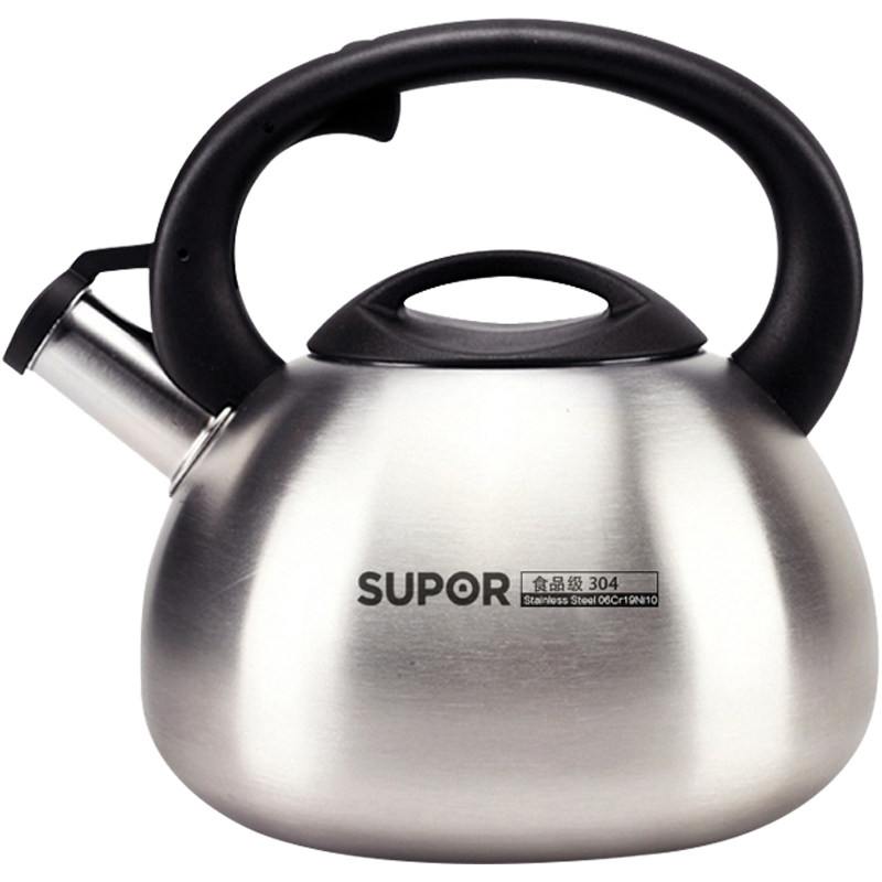 Ấm đun nước Inox 304 Supor - 3.5L, Ấm trà có còi