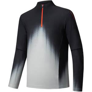 
ANTA Champion Outdoor Ski Series Long-sleeved T-shirt Men's double-sided brushed warm T-shirt 152540419