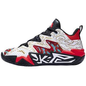 
Cement Year of the Horse Limited Anta Children's Sports Shoes 2026 New Year's Cushioning Outfield Wear-Resistant Anti-Slip Basketball Shoes