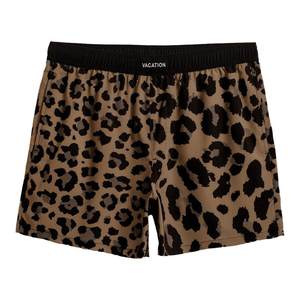 Covering the Landlinage Leopard Beach Pants Men's Speed Dry Drinking Sanming Bants