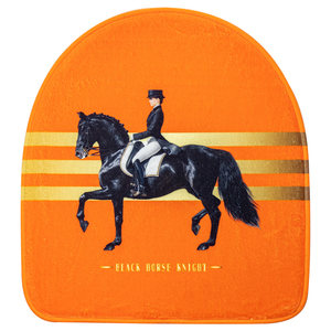 
Modern houndstooth horseshoe cushion leather chair dining chair solid wood American light luxury orange sofa pineapple chair cushion curved