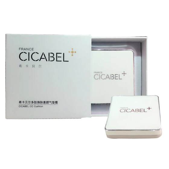 Fa Van France CICABEL Hikabel air cushion plain CC cream peptide skin nude makeup isolation repair concealer
