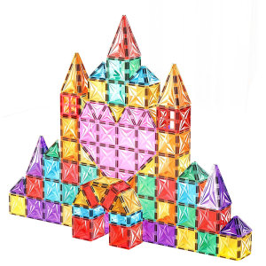 
Magnetic piece educational toy strong magnetic color window building blocks for men and women aged 3 to 12 years old Children's Day birthday gift