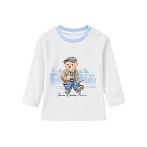 
TeenieWeenie Kids Bear Children's Wear 25 Years Autumn Baby Boy Printed Pullover Long Sleeve T-Shirt