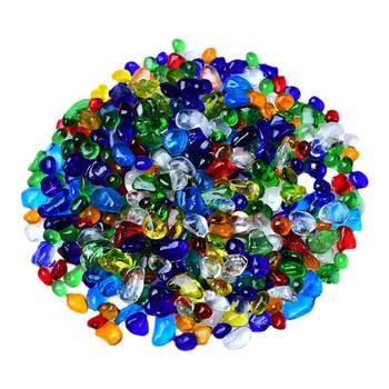 
Glazed crystal gem ornaments