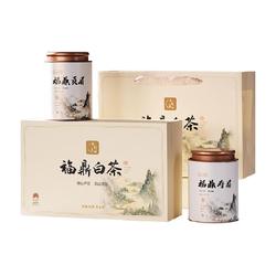 Yi Fuchun Bílý čaj Dárková Krabička Fuding Bílý čaj Shoumei Jujube Voňavý Gongmei Chenxiang 250g*2 Plechovky čaje Dárek