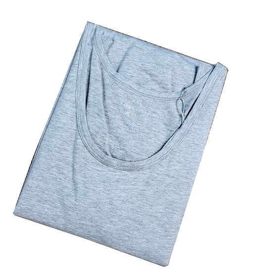 Shu Yinan 1901 net version of Laica cotton knitted elastic split vest vest cotton increased slimming base elastic vest
