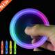 Interesting toy Fingertip Rotating spinner Gyro toy Pen Led