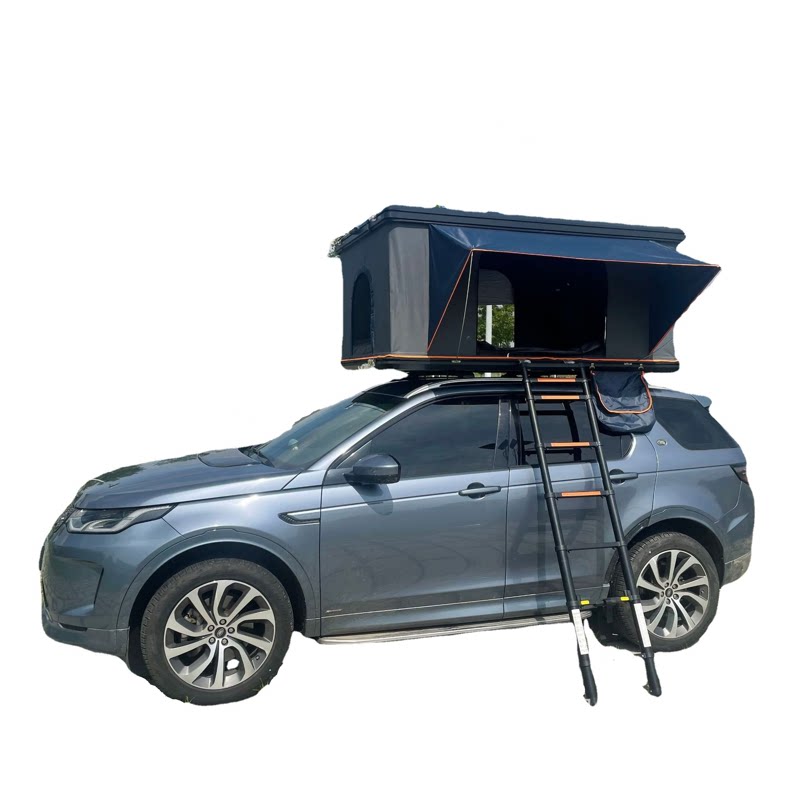 Tente De Toit Housse De Protection Pour De Voiture - Tissu Oxford 420D - Noir - 143x120x28 Cm Tente Pour Voiture