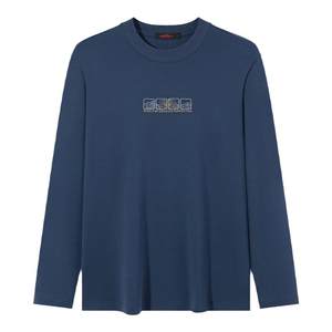 
[Modal/Far Infrared Heat] Seven Brand Men's Long Sleeve T-shirt Men's Autumn and Winter Round Neck Inner Casual Top