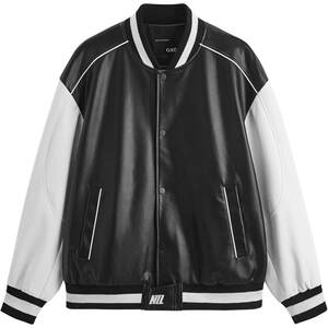 GXG men's pu baseball uniform jacket 2023 autumn product GEX12113553