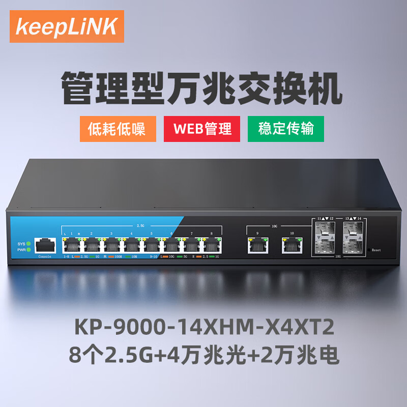 keepLINKKP-9000-14XHM-X4XT2 82.5G+4׹+2׵罻 ʵ5975Ԫ,ۺ1195/