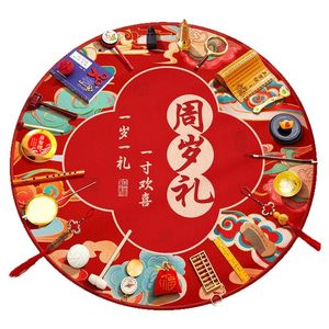 
Weekly grab supplies one year old suit one year old arrangement dragon baby boy draw lots Chinese birthday props full set carpet