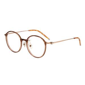 
Ruoyun series myopic glasses for women can be equipped with prescription round glasses frames with optional anti-blue light 5038