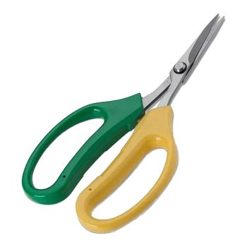 Quality sparse fruit scissors grape picking, tilted head scissors, stainless steel fruit scissors, bent pointed head gardening small cuts