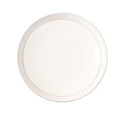 Dishes set with gold rim, rice plate, ceramic tableware, fish plate