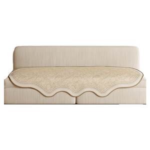 Fanju Attitude Summer Sofa Cushion Ice Silk Mat Class A Special-shaped Non-slip Cushion European Style Light Luxury Cream Style Customization