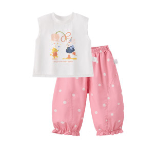 
[Li Jiaqi 618 Super Mother and Baby Day] jellybaby girls suit girl skirt 2026 new anti-mosquito pants