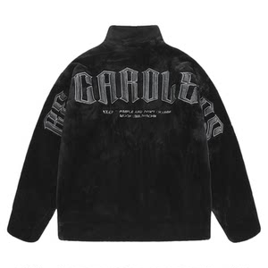 
BJHG reckless imitation rabbit velvet cotton jacket men's winter American cotton jacket casual thickened couple cotton coat women