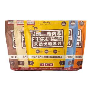 
Benefei dog food classic hypoallergenic grain-free freeze-dried food beef, mutton, chicken, deep-sea fish, duck meat, pear dog food gold label