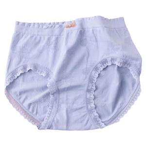 Extra large size underwear for women 300-400*0.5kg seamless mark fat mm unstretched legs 200*0.5kg comfortable mother mid-waist briefs
