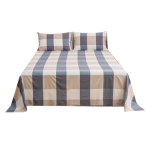 Class A Xinjiang cotton 100 pure cotton cotton cotton bed single part of the cotton summer student dormitory is a single and double three -piece set
