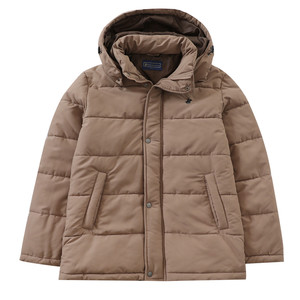 
Foreign trade day single tail goods thickened cotton coat men's American casual couple style winter coat detachable hood versatile cotton clothing trend