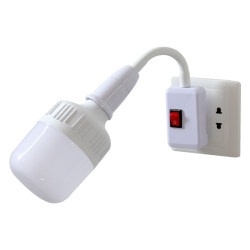 LED plug-in night light with remote control voice control