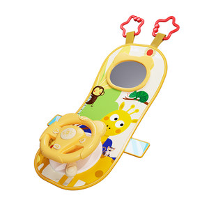 
Children's simulation driving steering wheel rear seat baby simulation rear row baby toys puzzle early education