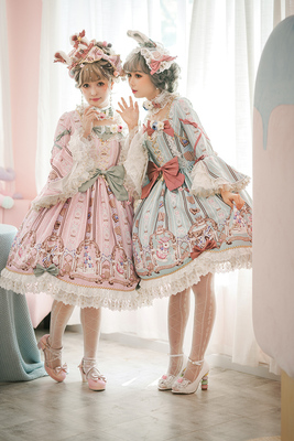 taobao agent 【Fairydream spot】National Brand Lolita Mysterious Country Dessert Graduate Dress Single