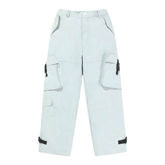 BJHG regardless of consequences American workwear ski down pants men's winter thickened windproof sports warm pants for women
